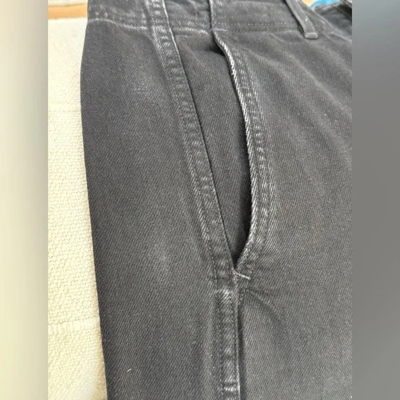 NEW Apiece Apart Women's Meridan
Jeans Relaxed Ballon in Luna Black Sz 28 S - Picture 9 of 9